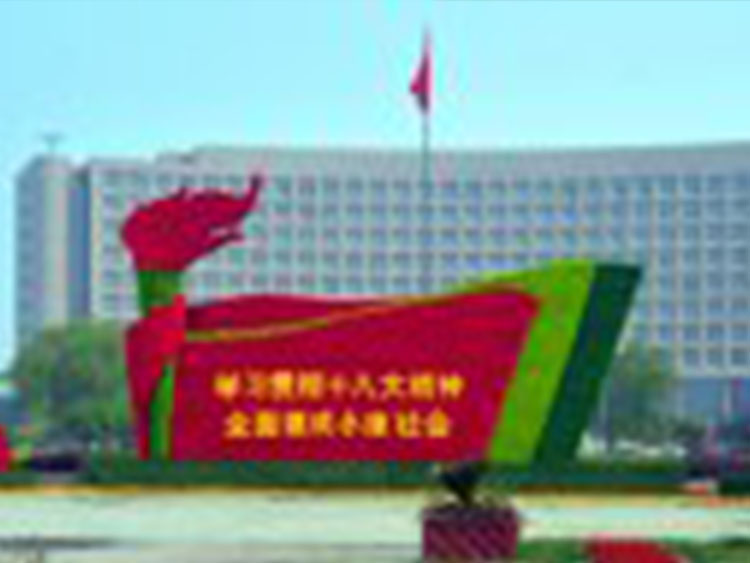 淄博中心城區(qū)“七一”鮮花進(jìn)城